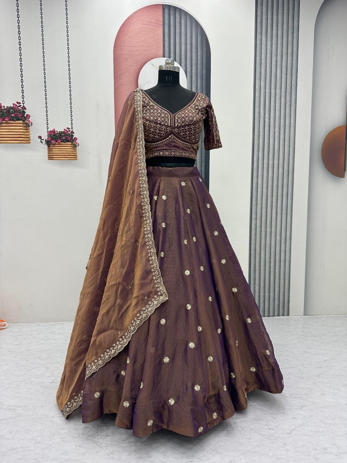 Women’s Premium Heavy Embroidered Lehenga Choli with Designer Dupatta – Festive & Wedding Wear